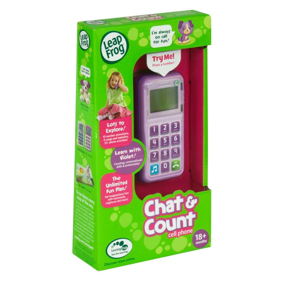 Chat & Count Phone Violet