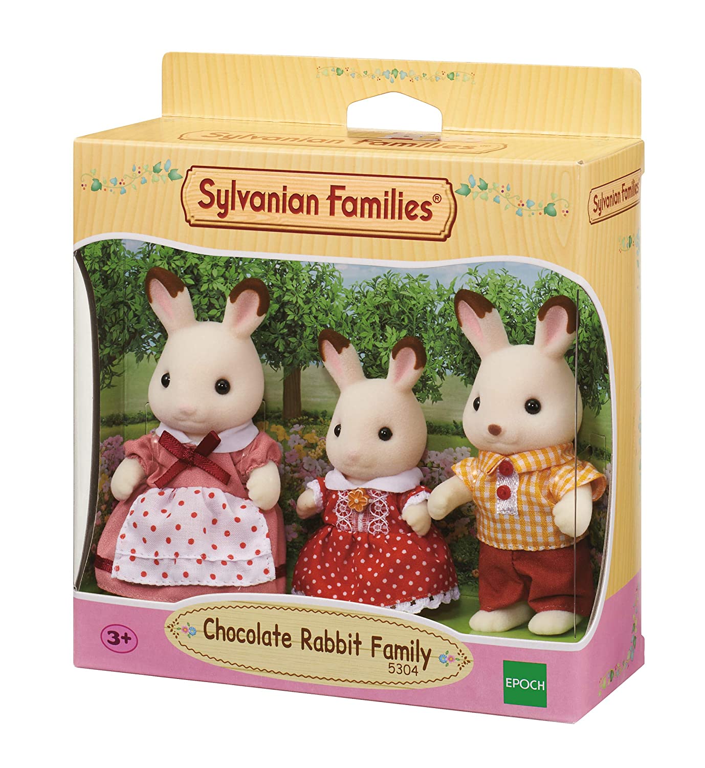 Chocolate Rabbit Family