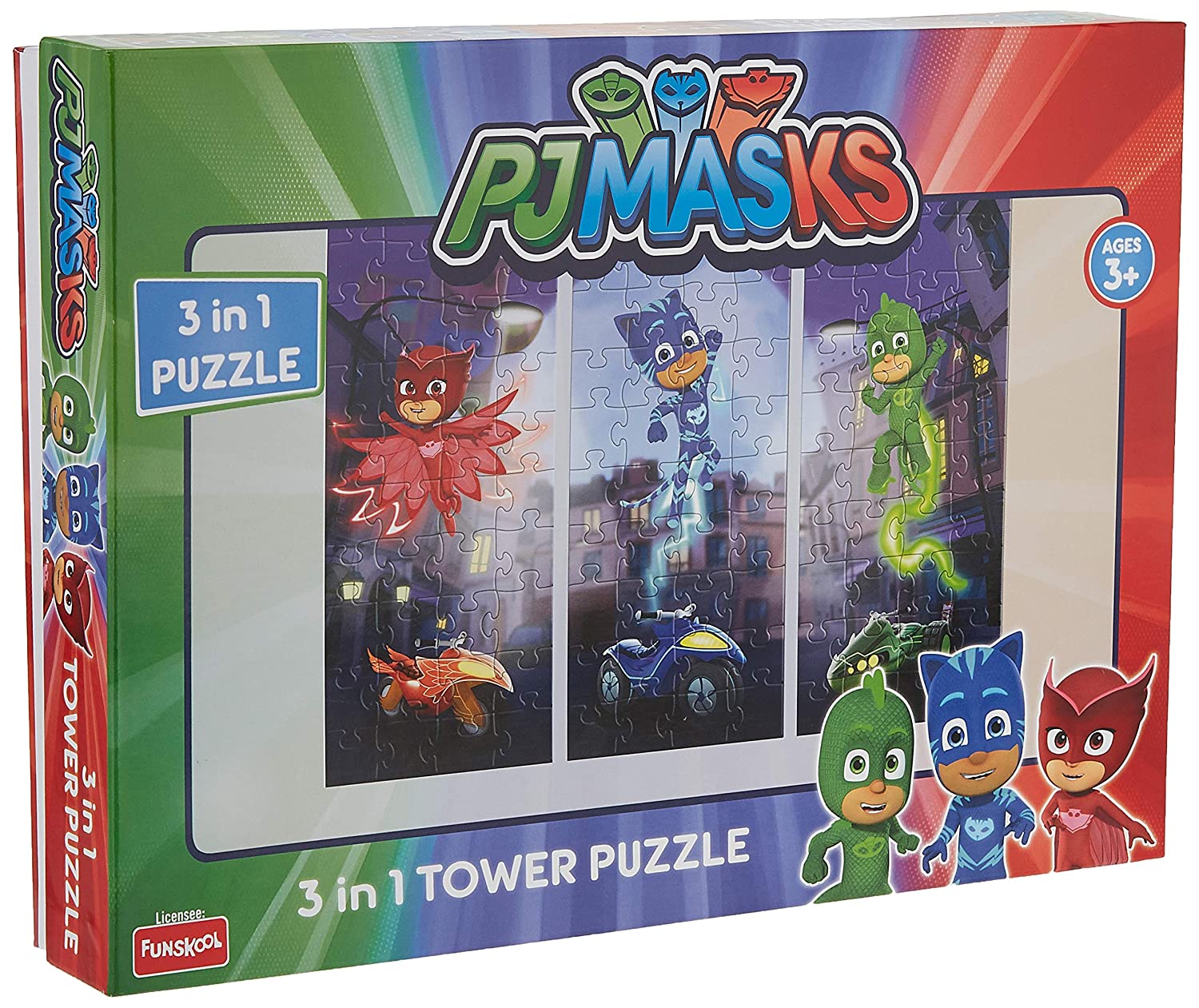 PJ MASK TOWER PUZZLE
