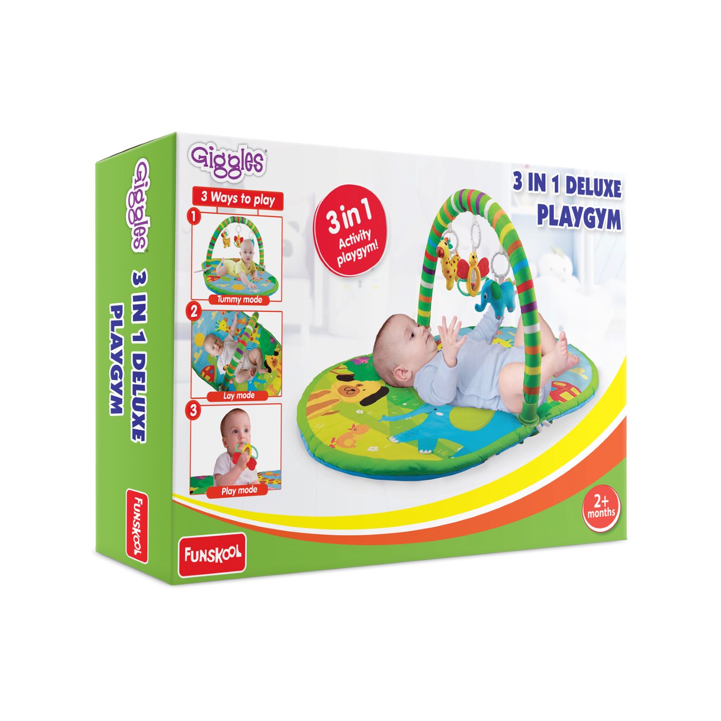 3 IN 1 DELUXE PLAYGYM