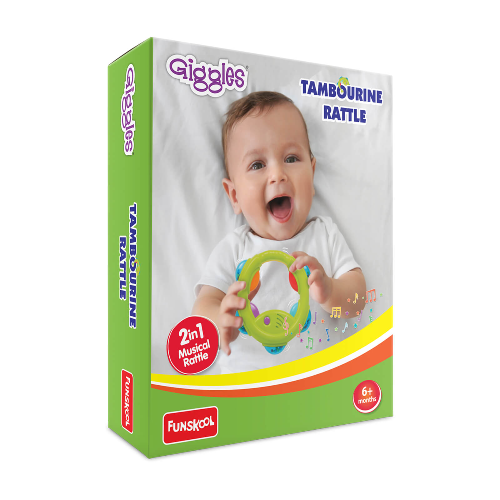 TAMBOURINE RATTLE - Funskool