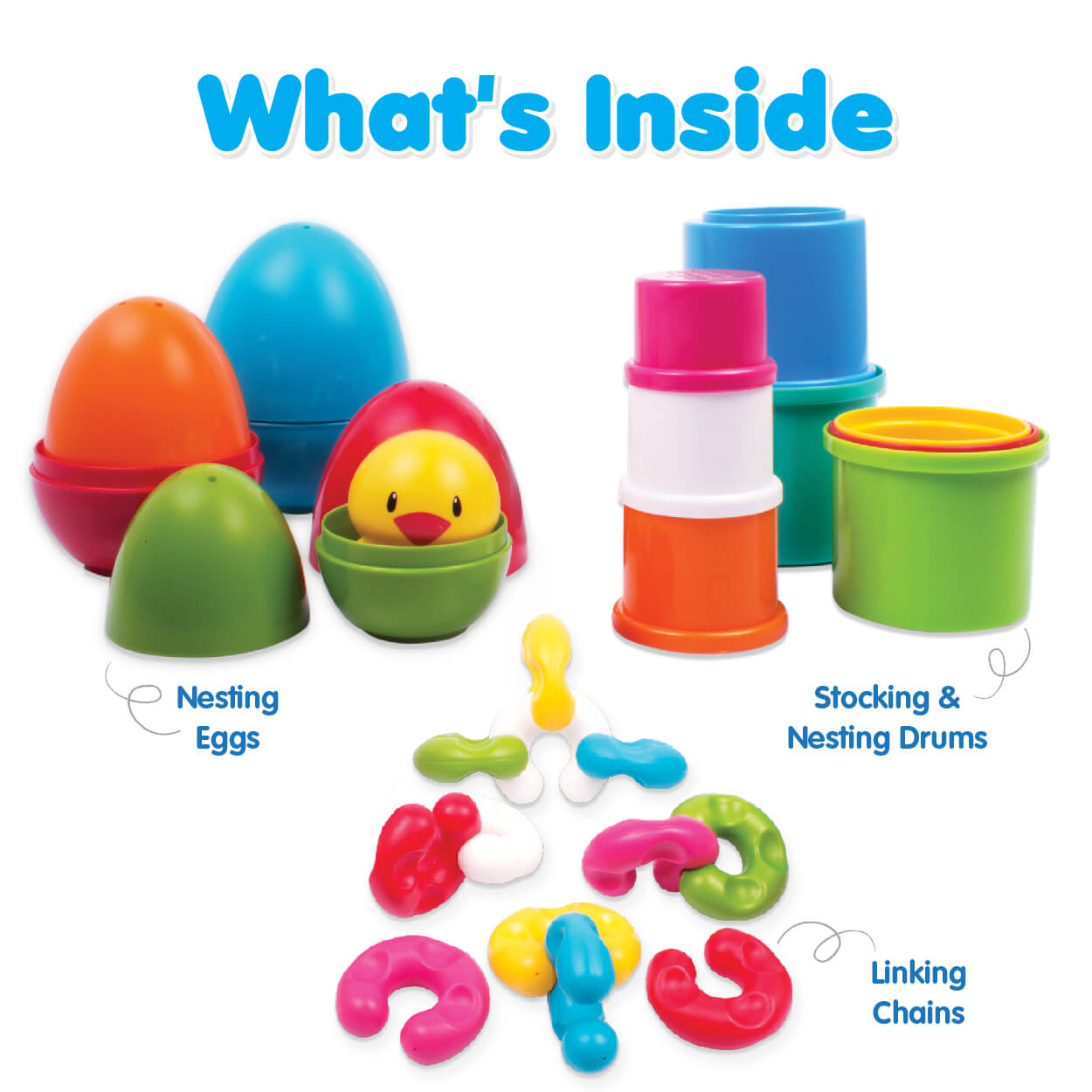 Link Stack N Nest Toy Set - Funskool