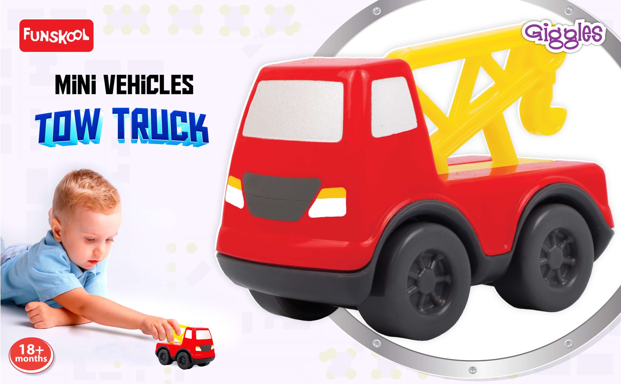 Mini Vehicles - Tow Truck - Funskool