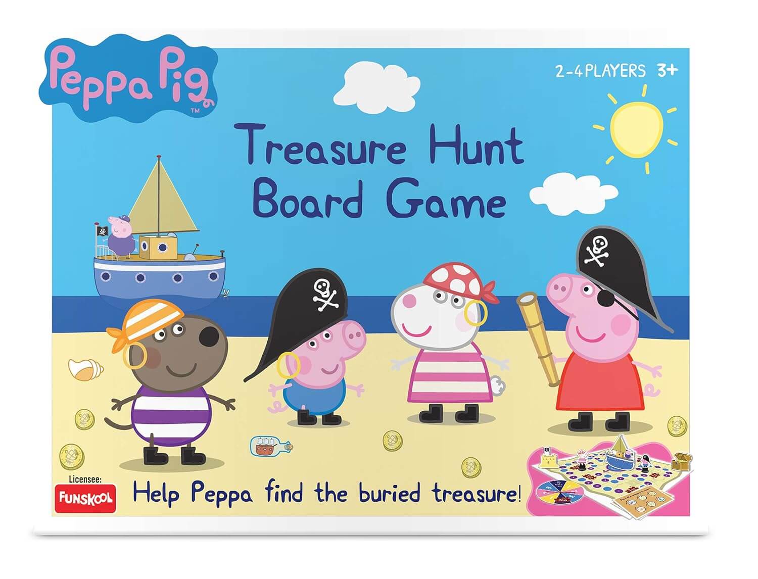 Peppa Pig - Treasure Hunt Game - Funskool